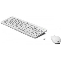 Клавиатура и мышь HP 3L1F0AA 230 Wireless Mouse and Keyboard Combo (White) RUSS..