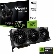 Видеокарта ASUS TUF-RTX5070TI-O16G-GAMING, RTX 5070Ti, 16G OC GDDR7, 256bit, HDMI, DP, BOX