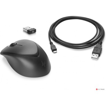 Беспроводная мышь HP Wireless Premium Mouse 1JR31AA, 1600 DPI, USB - Metoo (1)