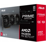 Видеокарта ASUS PRIME-RX9070XT-O16G, 16Gb GDDR6, 256 Bit, HDMI, DP, BOX