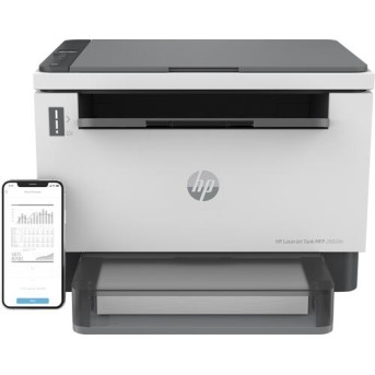 МФУ монохромное LaserJet Tank HP 2602dn 2R3F0A, 22 стр, 500 МГц, 64 МБ, no ADF - Metoo (1)