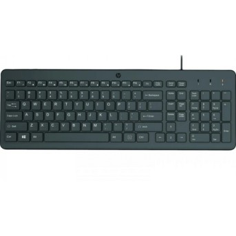 Клавиатура HP 664R5AA 150 Wired Keyboard в Metoo.kz - Metoo (1)