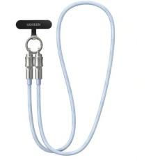 Кабель UGREEN L508 35511 USB 2.0 60W 1.2m Blue Плетёный с петлёй..