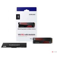 Твердотельный накопитель SSD Samsung 990 PRO [MZ-V9P2T0GW], [2 ТБ, M.2 2280 PCI-E, чтение: 7450 МБ/с, запись: 6900 МБ/с]