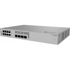 Коммутатор HUAWEI S220S-8P4J (L2, 8*10/<wbr>100/<wbr>1000BASE-T PoE+ ports 128W, 4*2.5GE SFP ports, AC power, Fanless)