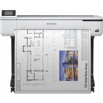 Плоттер Epson SureColor SC-T5100N C11CF12302A0, печать A0+ (2400x1200 dpi), USB 3.0, Gigabit ethernet interface, Wi-Fi - Metoo (1)