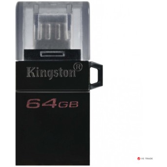 USB-Flash Kingston 64GB DTDUO3G2/<wbr>64GB Black - Metoo (1)