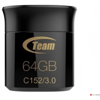 USB флешка 64Gb Team Group Черная (TC152364GB01) - Metoo (1)
