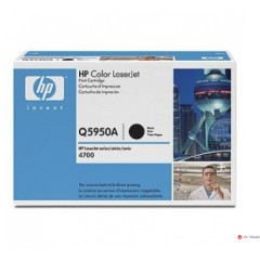 Картридж HP Q5950A, Чёрный, На 11000 страниц для HP Color LaserJet 4700