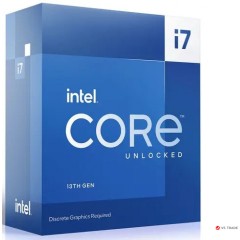 Процессор Core i7-13700F 2.1GHz, 16C/<wbr>24T, 30Mb Intel Smart Cache, TDP65W, LGA1700, BX8071513700F
