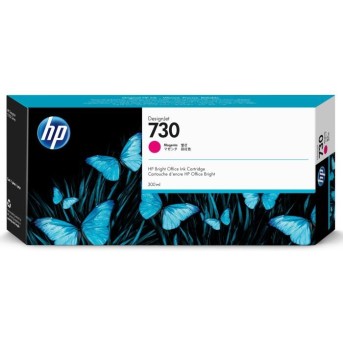 Струйный картридж HP P2V69A 730 для HP DesignJet, 300 мл, пурпурный - Metoo (1)