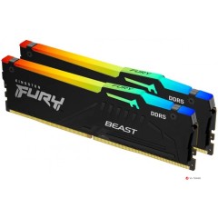 ОЗУ Kingston FURY Beast EXPO RGB 32Гб (16x2) DIMM DDR5, 5600MT/<wbr>s, CL36 1.25В, KF556C36BBEAK2-32