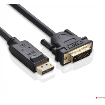 Кабель UGREEN DP103 DP Male to DVI Male Cable 2m (Black). 10221 - Metoo (1)