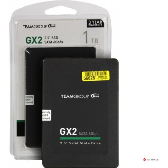 SSD-накопитель Team Group GX2 1TB, 2.5", 7mm, SATA-III 6Gb/<wbr>s, T253X2001T0C101 - Metoo (1)