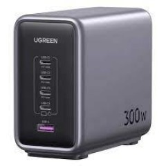 Зарядное устройство UGREEN CD333 1*USB-A+4*USB-C 300W Desktop Fast Charger 90903B