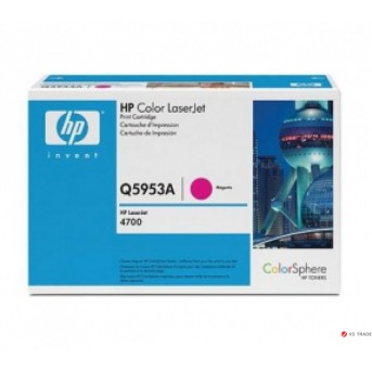 Картридж HP Q5953A, красный, На 10000 страниц для HP LaserJet 4700 - Metoo (1)