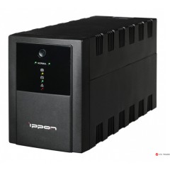 ИБП Ippon Back Basic 1500 Euro, 1500VA, 900Вт, AVR 162-280В, 4хEURO, управление по USB, без комлекта кабелей