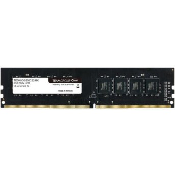 ОЗУ Team Group 8Gb/<wbr>3200 DDR4 DIMM, CL22, TED48G3200C2201 - Metoo (1)