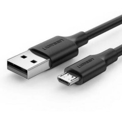 Кабель Ugreen US289 Micro USB Male To USB 2.0 A Male Cable 1M (Black), 60136