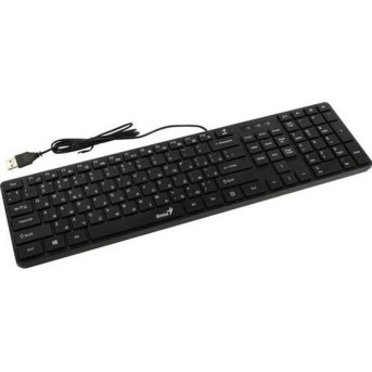 Клавиатура Genius RS2,SlimStar 126,RU,USB,BLK,!Only Laser 31310017417 - Metoo (1)
