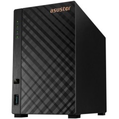 Сетевое хранилище ASUSTOR AS1102TL, 2 Bay NAS, Quad-Core 1.7GHz CPU, 1GbE Port, 1GB DDR4, 2 x SATA3 6Gb/<wbr>s; 3.5quot; HDD