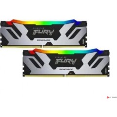 ОЗУ Kingston Fury Renegade RGB, DIMM DDR5, 32 Gb (16GB x2), 7200 МГц, CL36, 1.45 В, KF572C38RSAK2-32