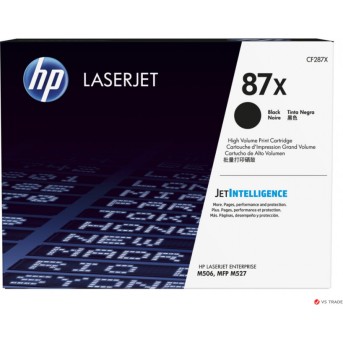 Лазерный картридж HP Inc 87X CF287X черный - Metoo (1)