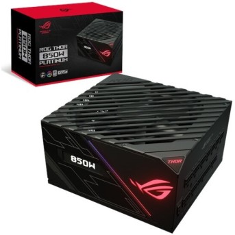 Блок питания ASUS ROG-THOR-850P2-GAMING, 850W/<wbr>ATX12V/<wbr>13.5cm/<wbr>EU/<wbr>80+Platinum, Full modular, ROG-THOR-850P2 - Metoo (1)