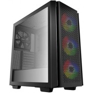 Koрпус Deepcool CG560 R-CG560-BKAAE4-G-1 E-ATX/ATX/Micro ATX,USB3.0*2,3*120mm ARGB/1*140mm,HD-Audio+Mic ,Без Б/П, Чёрный