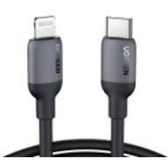 Кабель Ugreen US387 USB-C to Lightning Black 1m 20304