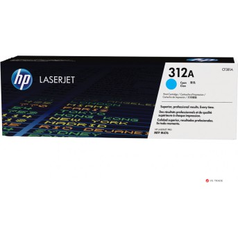 Лазерный картридж HP LaserJet CF381A Голубой - Metoo (1)