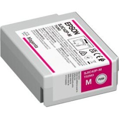 Картридж Epson C13T52M340 SJIC42P-M Ink cartridge for ColorWorks C4000e ( Magenta)