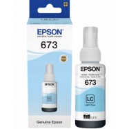 Контейнер с чернилами Epson C13T67354A L800 Light Cyan ink bottle 70ml/ЖЕЛТАЯ НАКЛЕЙКА..