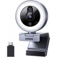 Веб-камера Ugreen CM910 USB HD Webcam 2K@30FPS 65857 2MIC..