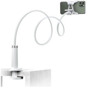 Гибкий держатель для телефона с кронштейном Ugreen LP113 White 30488 в Metoo.kz - Metoo (1)