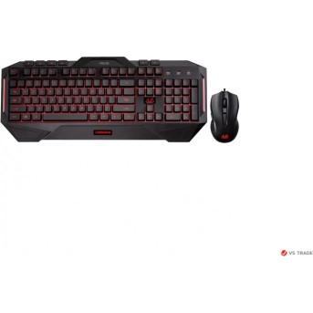 Комплект клавиатура+мышь Asus Cerberus Combo RU, 90YH0141-B2RA00 - Metoo (1)