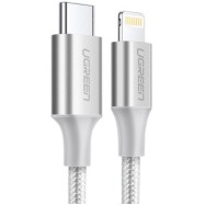Кабель Ugreen US304 Lightning To Type-C 2.0 Male Cable 1M, 70523