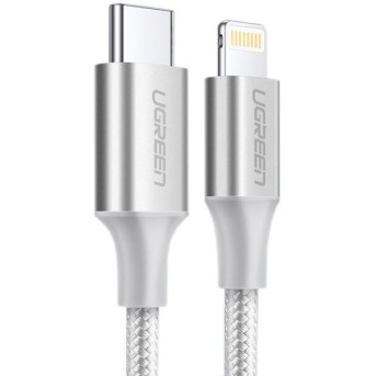 Кабель Ugreen US304 Lightning To Type-C 2.0 Male Cable 1M, 70523 - Metoo (1)
