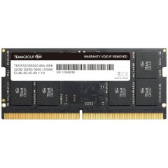 ОЗУ для Ноутбука Team Group Elite SO-DIMM DDR5, 32Gb, 5600MHz, TED532G5600C46A-S01