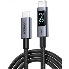 Зарядный кабель Ugreen L530 USB-C to USB-C PD Fast Charging Cable 240W Max 2m, 65867..