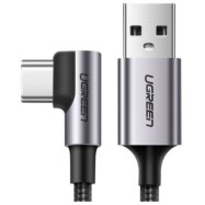 Кабель UGREEN US284 50942 Angled USB AM to USB Type C Cable Angled 2m