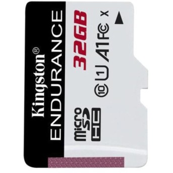Карта памяти для видеонаблюдения Kingston 32GB microSDHC Endurance 95R/<wbr>30W C10 A1 UHS-I, без адаптера, SDCE/<wbr>32GB - Metoo (1)