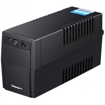 ИБП Ippon Back Basic 650 Euro, 650VA, 360Вт, AVR 162-285В, 2хEURO, управление по USB, без комлекта кабелей - Metoo (1)