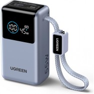 Пауэрбанк UGREEN PB727 75701B 55W Fast Charging..
