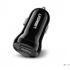 Автомобильное ЗУ Ugreen ED018 Dual USB-A 24W Car Charger, 50875