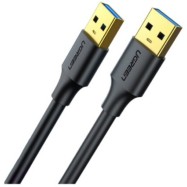 Кабель UGREEN USB-A 3.0 Male to Male 3m Black 90576..