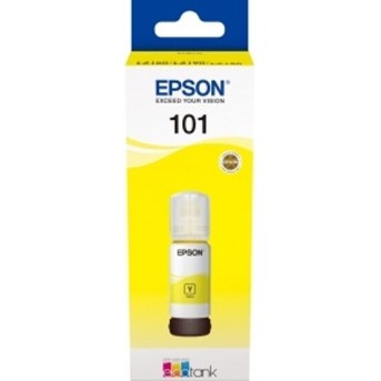 Контейнер с желтыми чернилами Epson C13T03V44A 70ml, желтый/ЖЕЛТАЯ НАКЛЕЙКА в Metoo.kz - Metoo (1)
