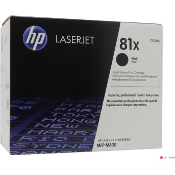 Оригинальный лазерный картридж HP 81X CF281X черный - Metoo (1)