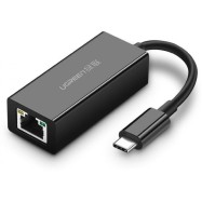 Конвертер сигнала UGREEN US236 USB Type-C to 10/100/1000Mbps Ethernet Adapter