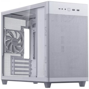 Корпус ASUS Prime AP201, Micro tower case with Tempered Glass, with support for 360 mm coolers, graphics cards up to 338 в Metoo.kz - Metoo (1)